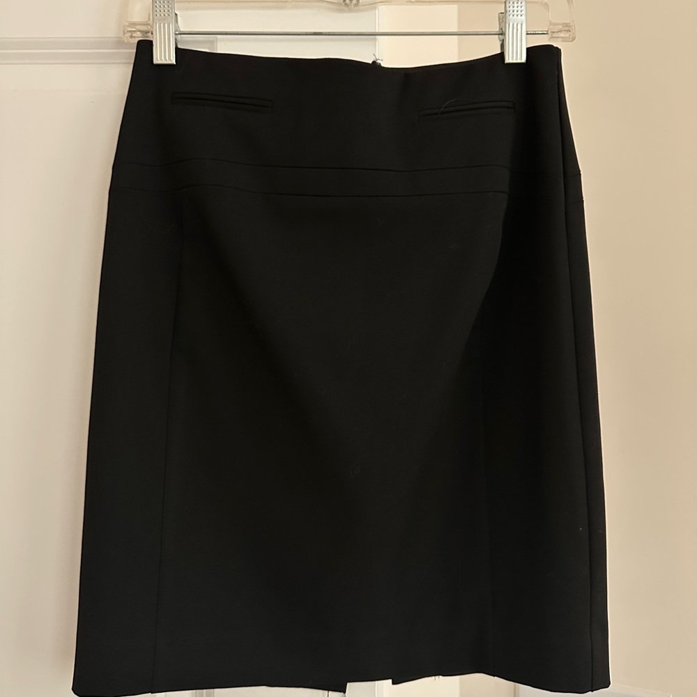 Express Black A-Line Skirt